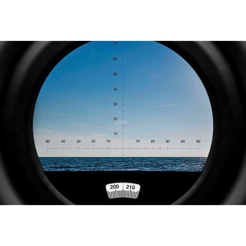 The rangefinding reticle feature that comes with the Hawke Endurance ED Marine 7X50 Binoculars