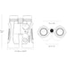 The Hawke Endurance ED Marine 7X50 Binoculars measurements