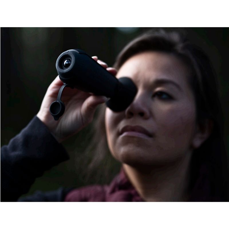 The FLIR TKx Thermal Monocular used to observe home security