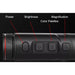 A clear diagram of the functional buttons of the Guide TD410 Black Thermal Monocular