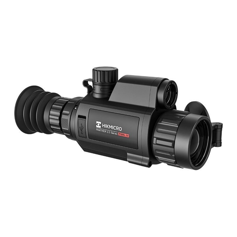 The Hikmicro Panther 2.0 PQ35L Thermal Scope in Black