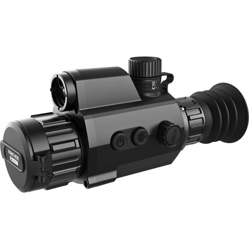 Hikmicro Panther PH35L Thermal Scope in black with buttons