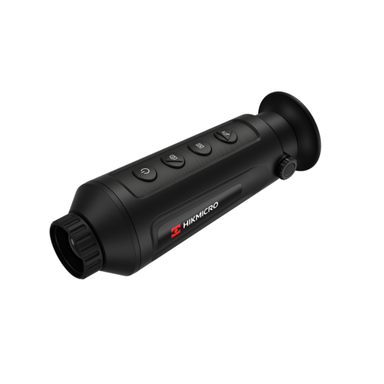 a side view look of a black thermal monocular