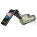 Kowa TSN-553 15-45x55 Prominar Angled Spotting Scope with Zoom Eyepiece phone camera in the eyepiece