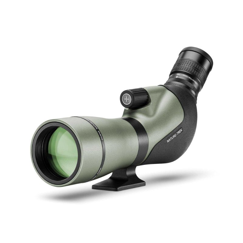 The Hawke NATURE-TREK 16-48X65 Spotting Scope in Green and Black