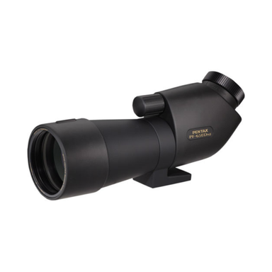 a high quality spotting scope in black made for outdoor adventures