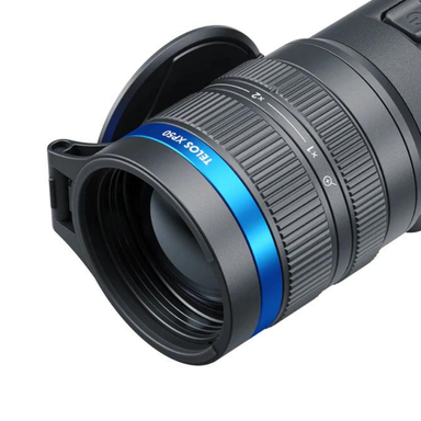 Pulsar Telos XP50 Black Thermal Monocular lens view