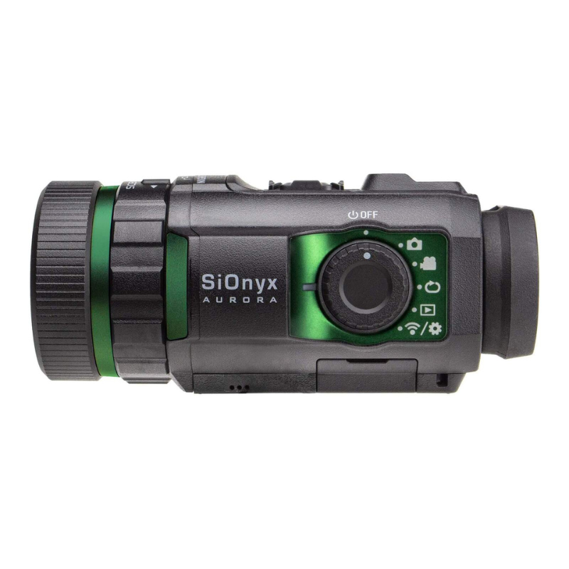 Side view of the Sionyx Aurora Classic Colour Night Vision Camera