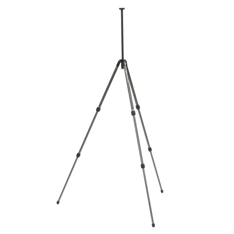 The centre column extended of the Slik Pro CF-633 Carbon Fibre Tripod