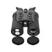 The TN650 Thermal Binoculars with LRF and lens covers