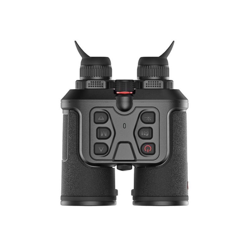 The view of the operational buttons for the TN650 Thermal Binoculars