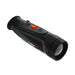 The ThermTec Cyclops CP635 Thermal Monocular with a black body and a red button