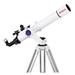 white telescope with mount for beginners and professionals