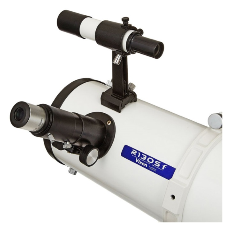 dual eye pieces of a vixen porta II reflector telescope 