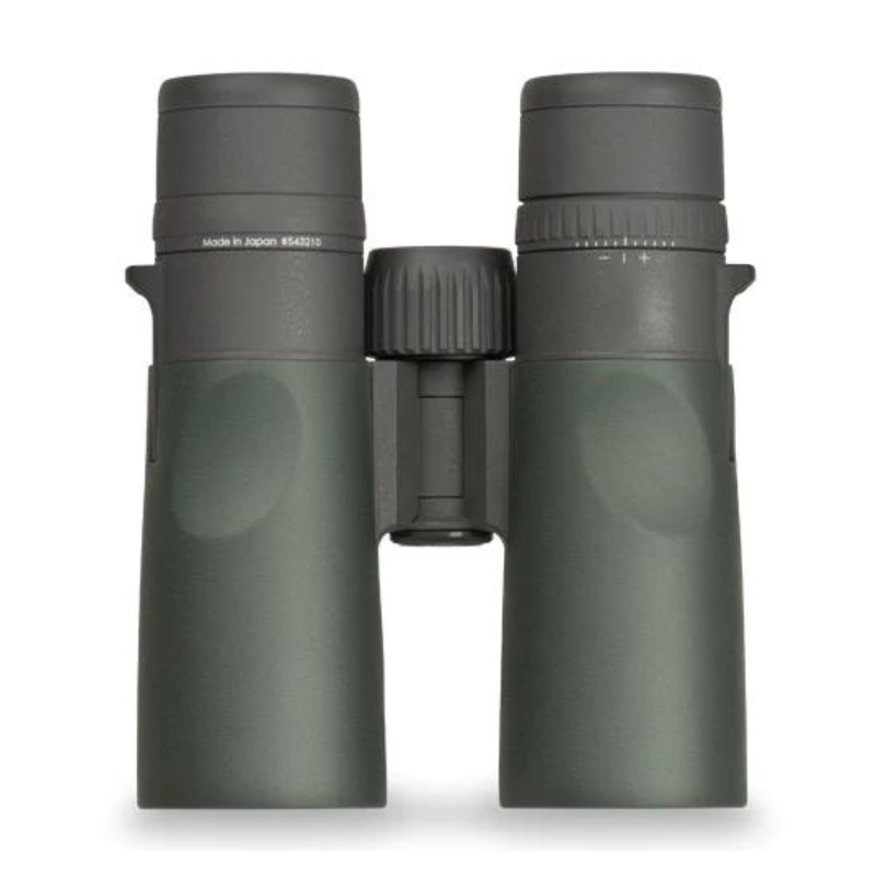 VORTEX RAZOR HD 10x42 Binoculars In Green standing rear view