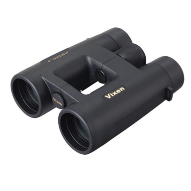 Vixen Artes J 8x42 ED DCF Black Binoculars front view