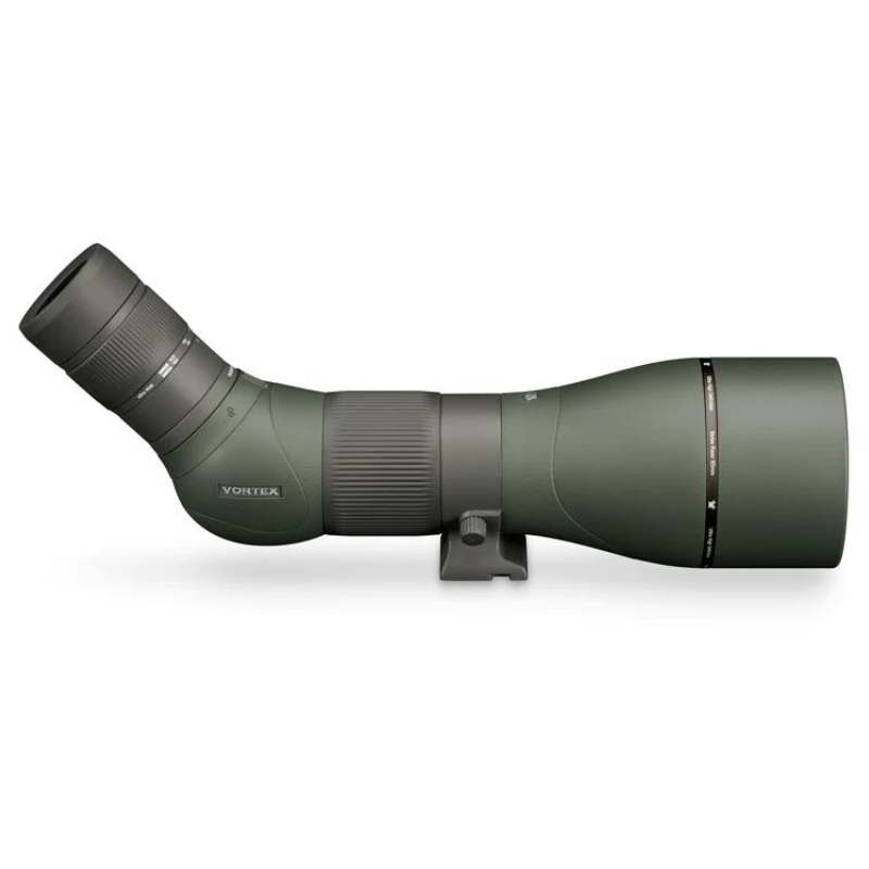 Vortex Razor 27-60x85 Angled Spotting Scope In Green side view