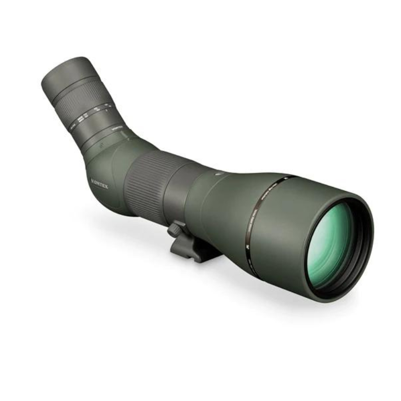 Vortex Razor 27-60x85 Angled Spotting Scope In Green front view