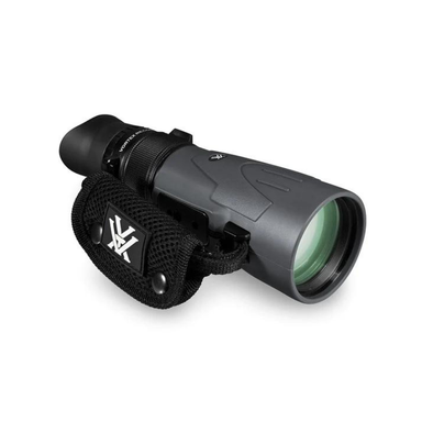 Vortex Recon 15x50 Hunting Monocular front view with strap