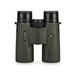close up view of binoculars in green