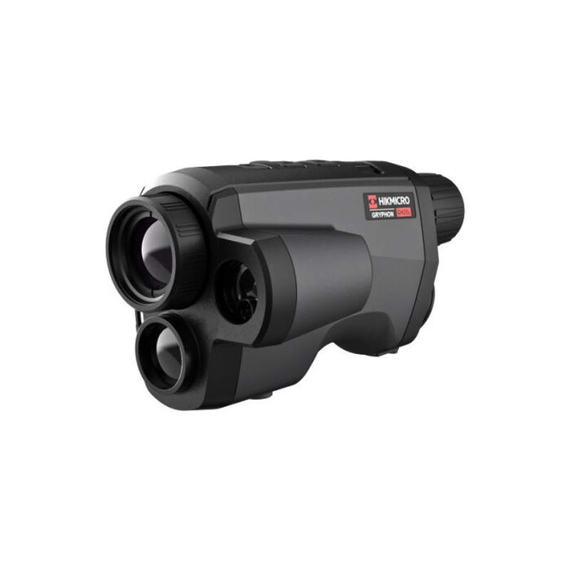 Black monocular with 2 lens