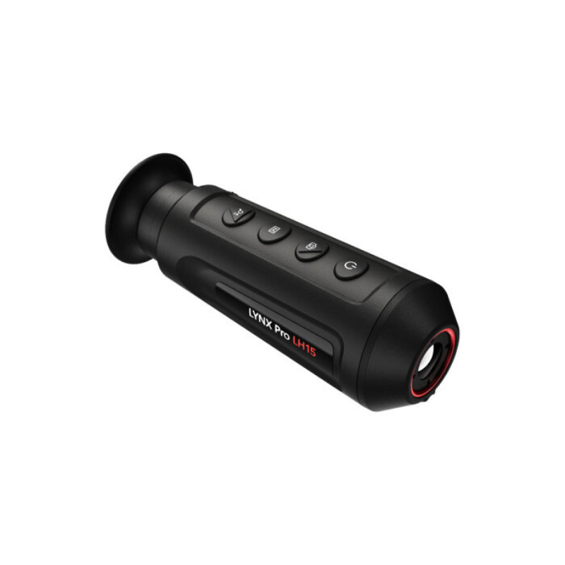 black thermal monocular with buttons